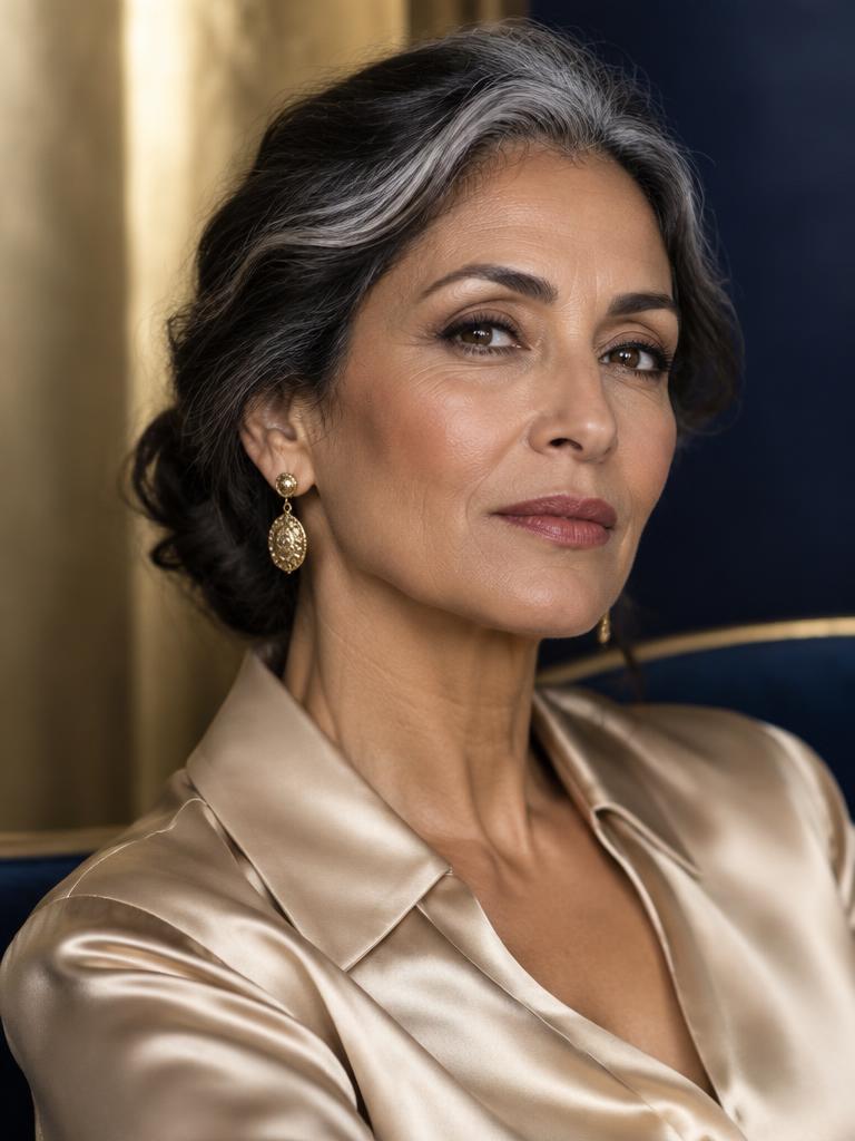 Portrait de Fatima, 52 ans