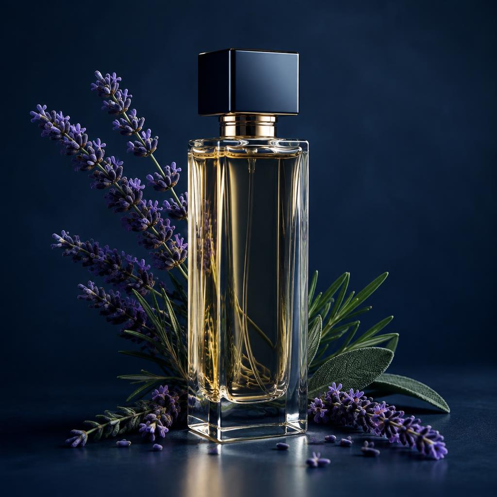 Flacon représentant la famille Aromatique