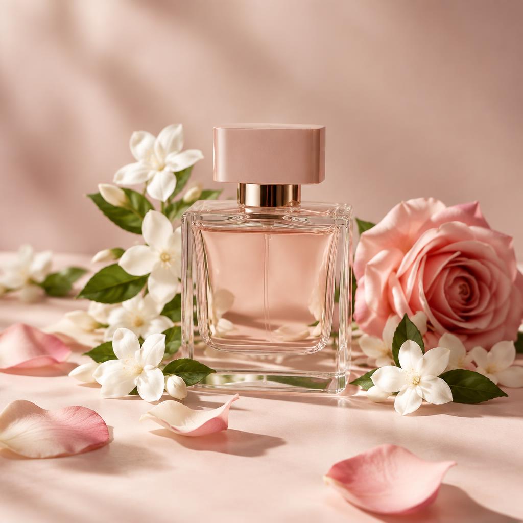 Flacon représentant la famille Floral